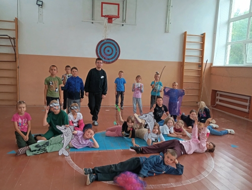 В пришкольном лагере прошел «День рыбака».