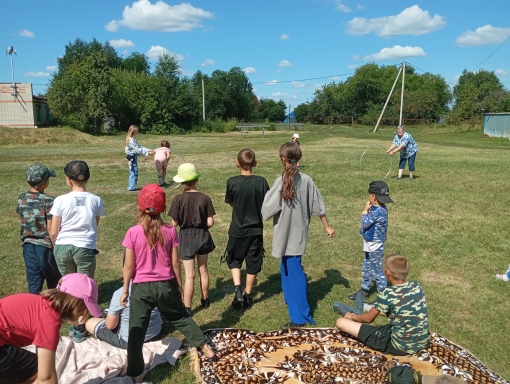 Очередной день в лагере &amp;quot;День любимых игр&amp;quot;.